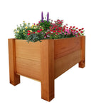 Ninku 1' x 2' x 16"  Redwood Elevated Garden Bed